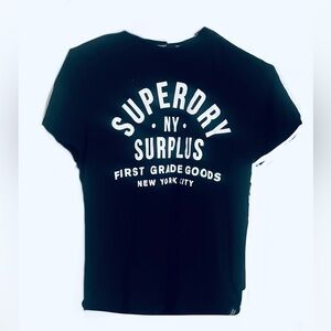Superdry women’s Black T-Shirt